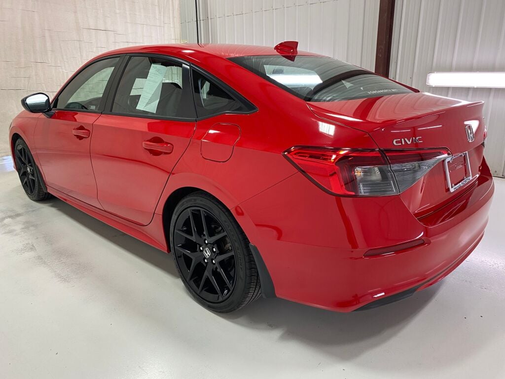 2024 Honda Civic Sport Rallye Red at South Hills Kia