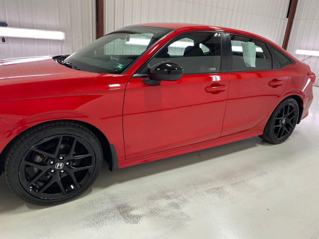 2024 Honda Civic Sport Rallye Red at South Hills Kia