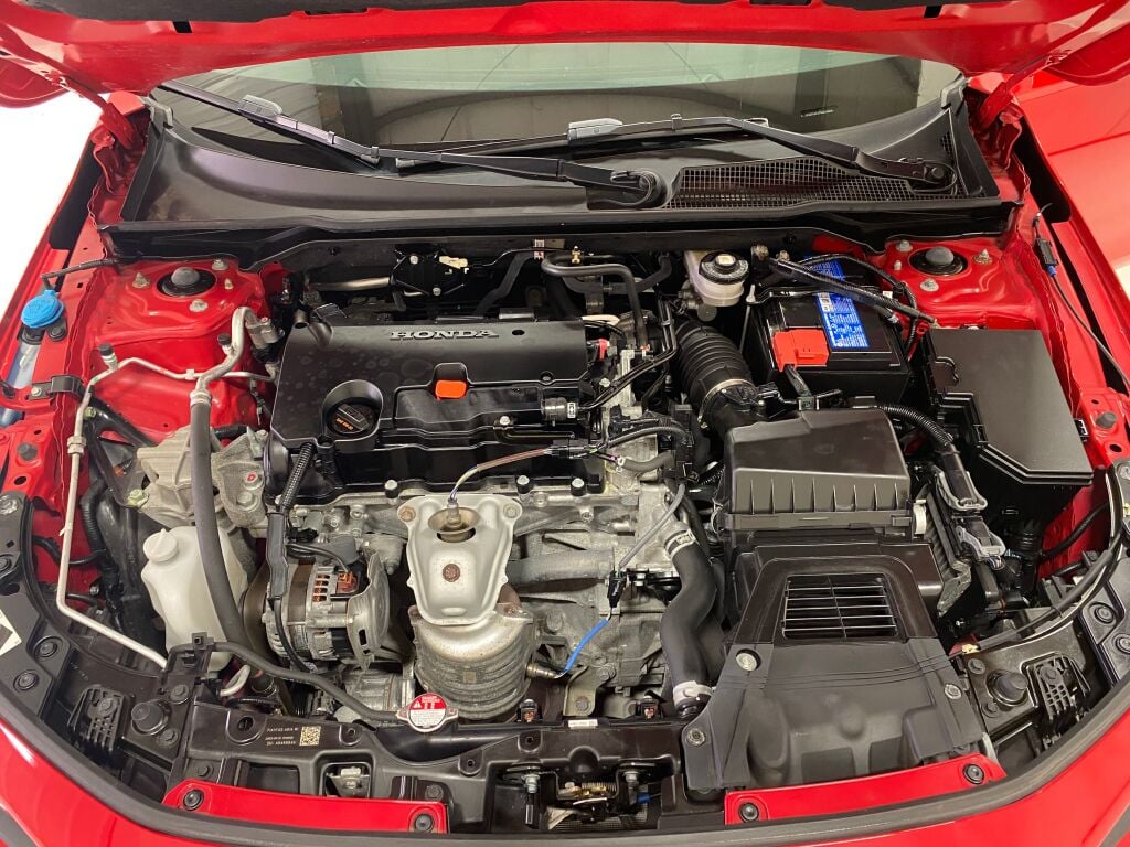 2024 Honda Civic Sport Rallye Red at South Hills Kia