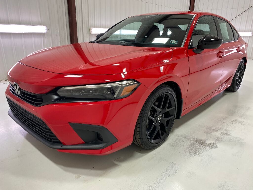 2024 Honda Civic Sport Rallye Red at South Hills Kia