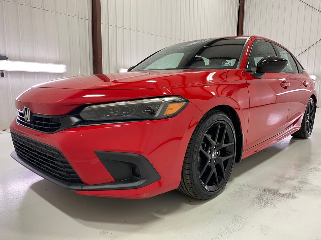 2024 Honda Civic Sport Rallye Red at South Hills Kia