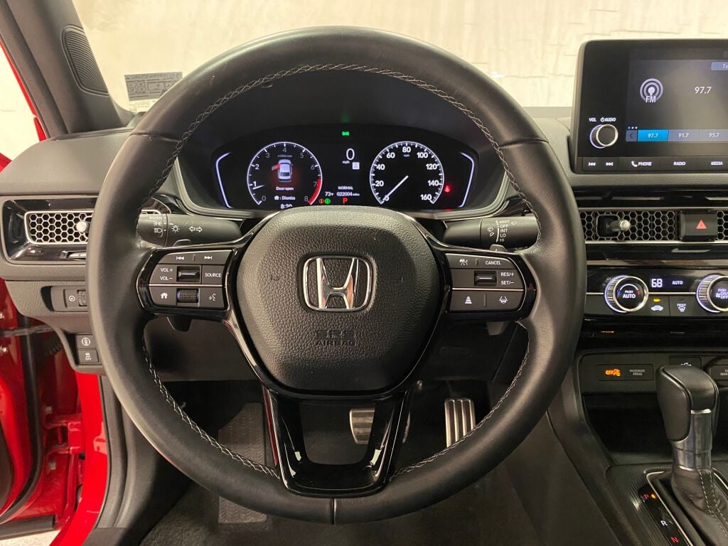 2024 Honda Civic Sport Rallye Red at South Hills Kia