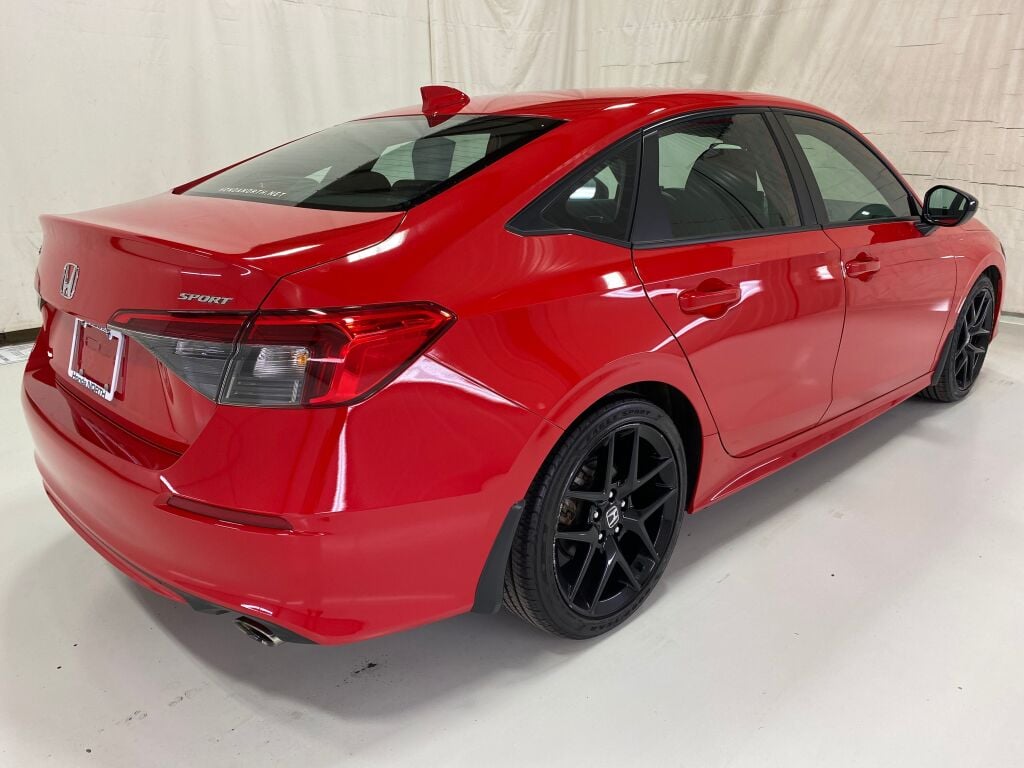2024 Honda Civic Sport Rallye Red at South Hills Kia