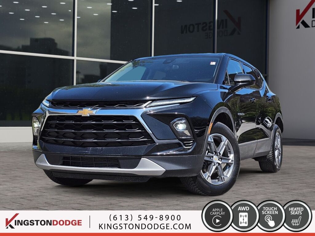 Black 2024 Chevrolet Blazer SUV / Crossover All-Wheel Drive 9-Speed Automatic Overdrive