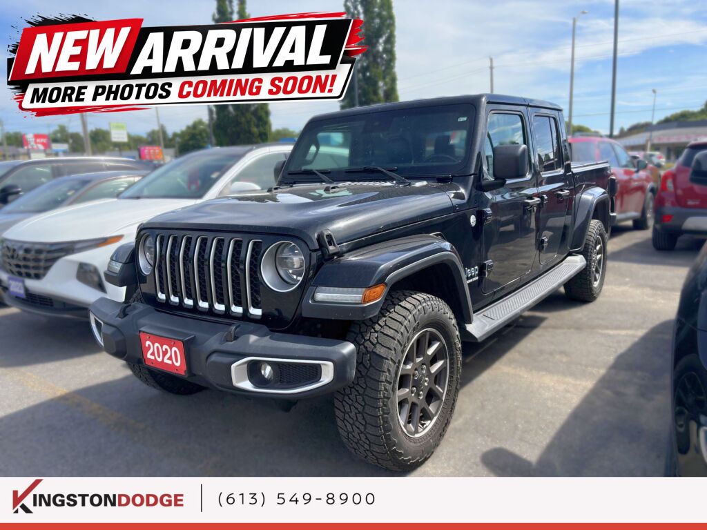 Black 2020 Jeep Gladiator Pickup Truck Four-Wheel Drive 8-Speed Automatic