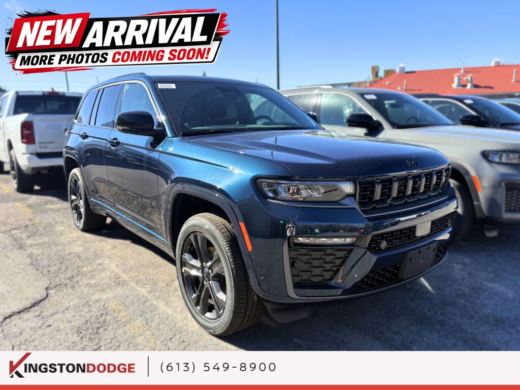 Fathom Blue Pearl 2027 Jeep Grand Cherokee SUV / Crossover Four-Wheel Drive 8-Speed Automatic