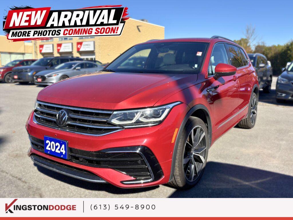 Kings Red Metallic 2024 Volkswagen Tiguan SUV / Crossover 8-Speed Automatic