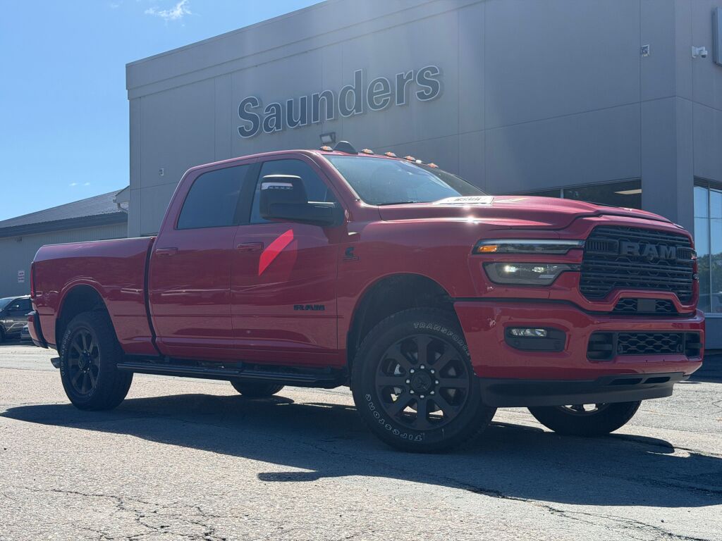 Flame Red 2026 RAM 2500 Pickup Truck Four-Wheel Drive 8-Speed Automatic