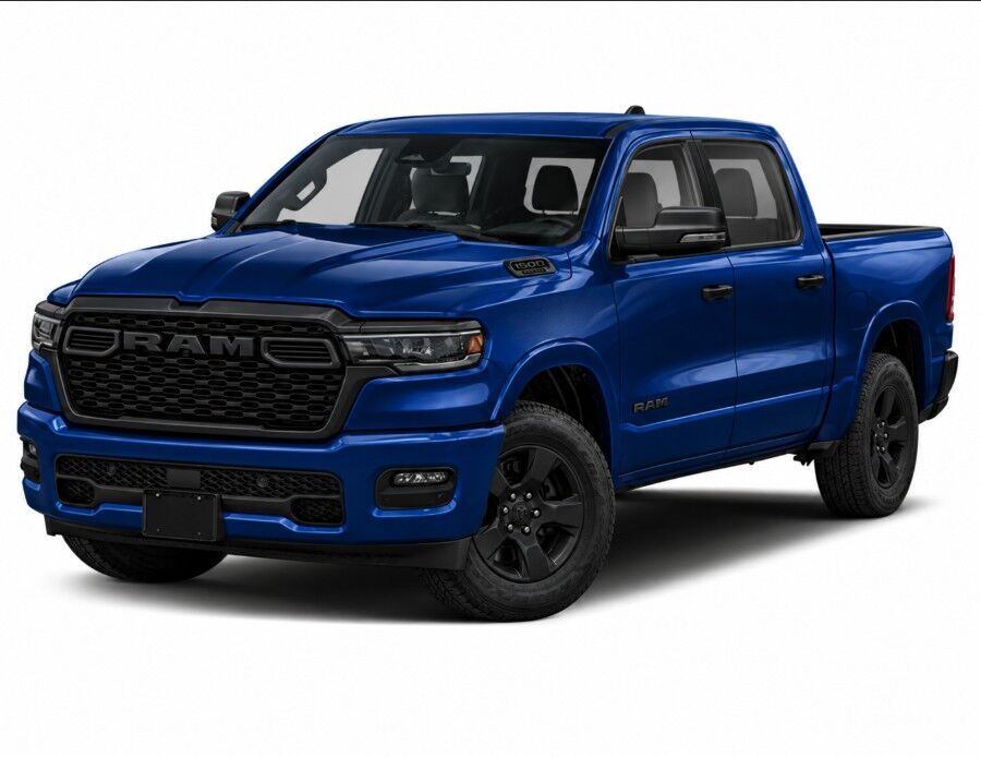 Forged Blue Metallic 2027 RAM 1500 Pickup Truck Four-Wheel Drive 8-Speed Automatic