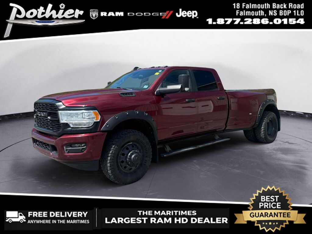 Red Pearl 2020 RAM 3500 Pickup Truck Four-Wheel Drive 6-Speed Automatic