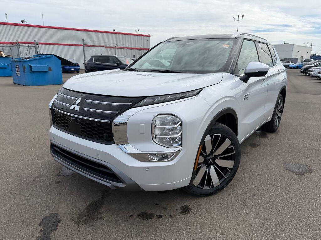 White 2026 Mitsubishi Outlander Hybrid Plug-in SUV / Crossover 1-Speed Automatic