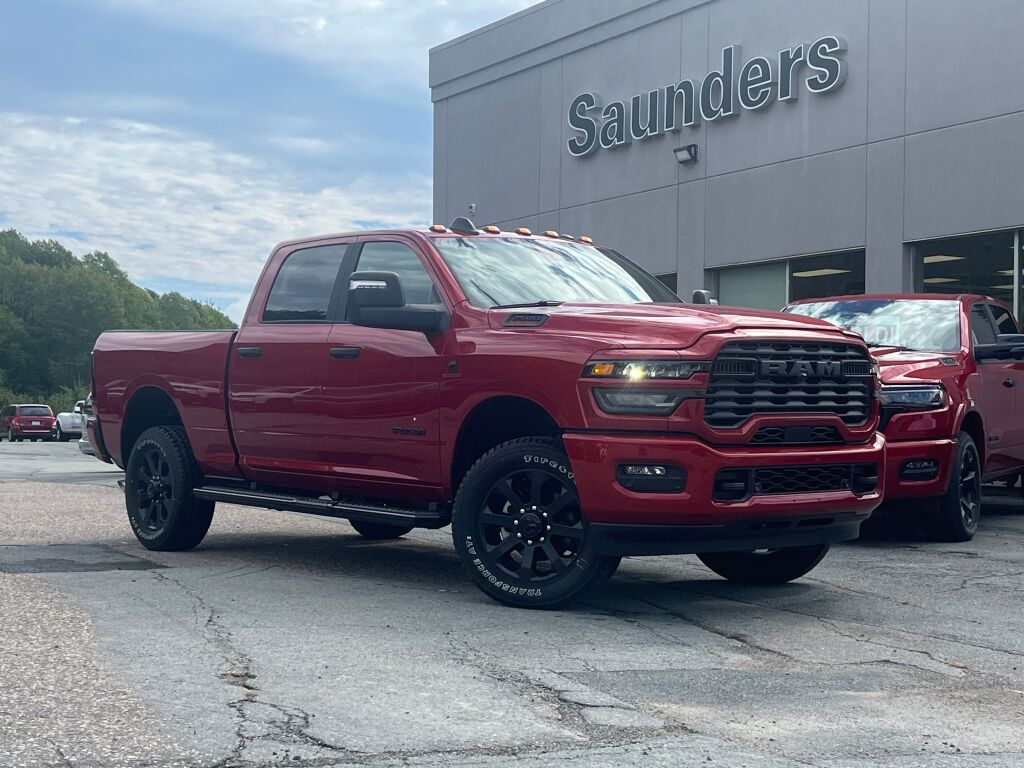 Molten Red Pearl 2026 RAM 2500 Pickup Truck Four-Wheel Drive 8-Speed Automatic