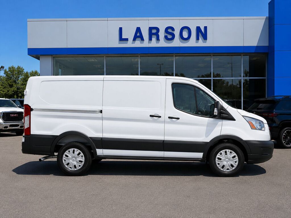 Oxford White 2025 Ford Transit Cargo Van Rear-Wheel Drive