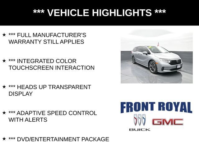2023 Honda Odyssey Elite