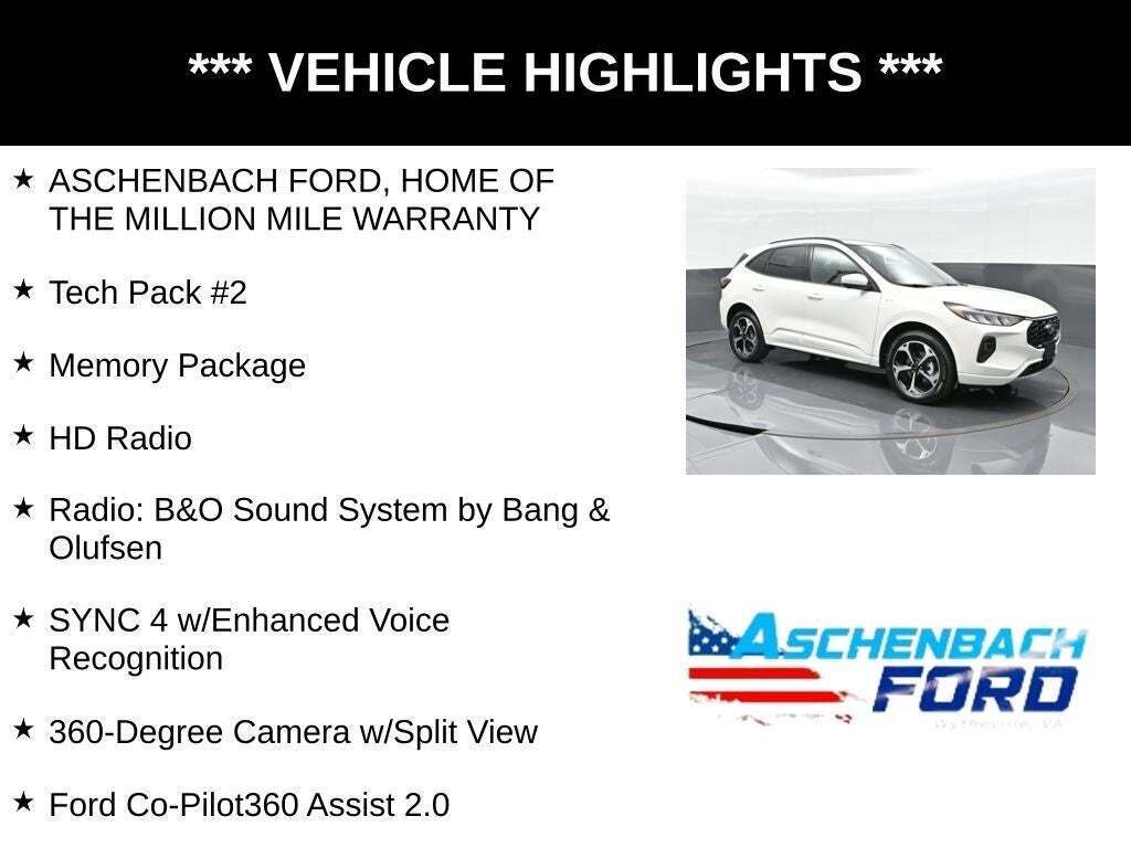 2024 Ford Escape ST-Line Select