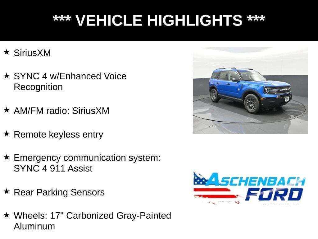 2025 Ford Bronco Sport Big Bend
