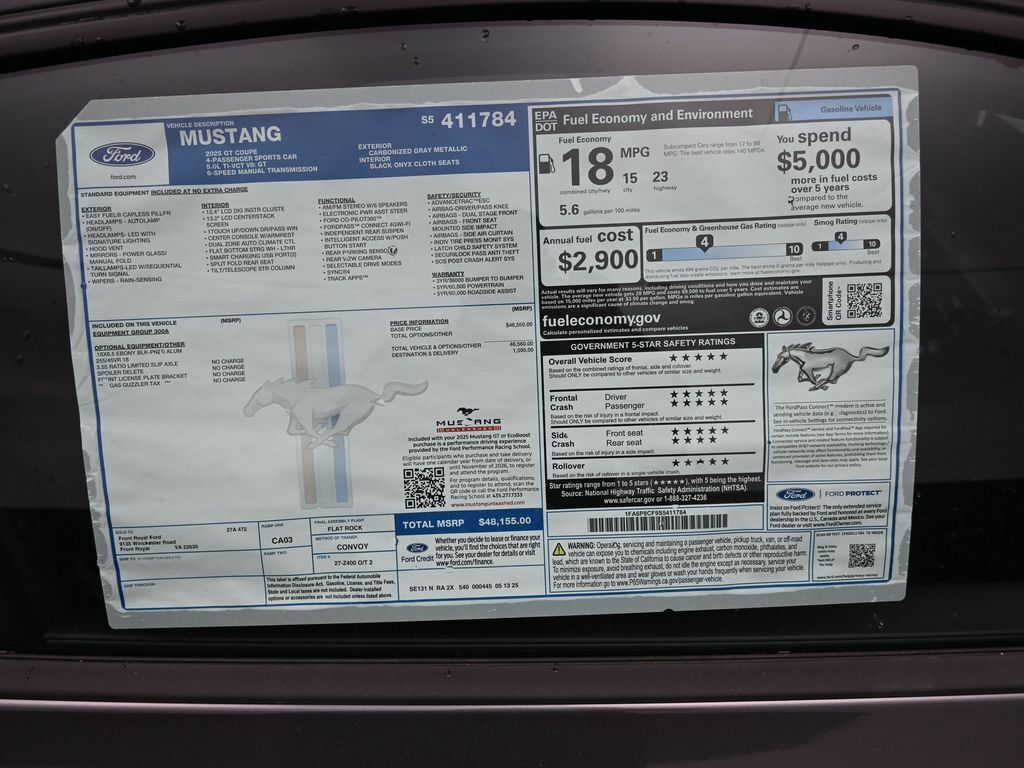 2025 Ford Mustang GT