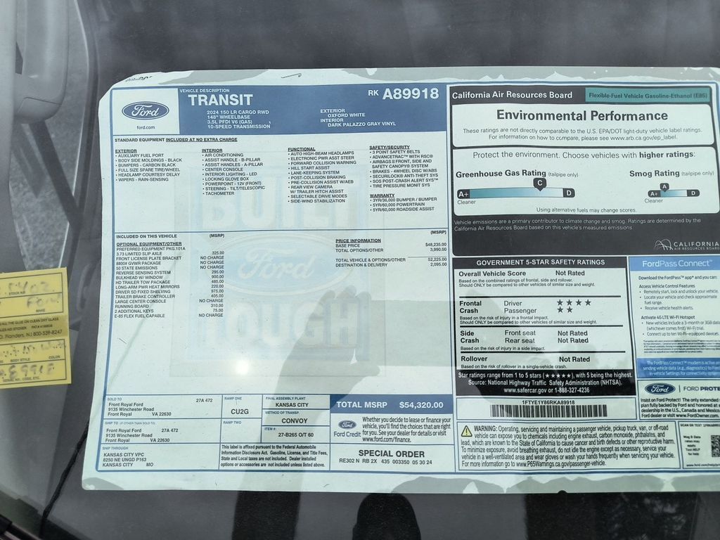 2024 Ford Transit 150
