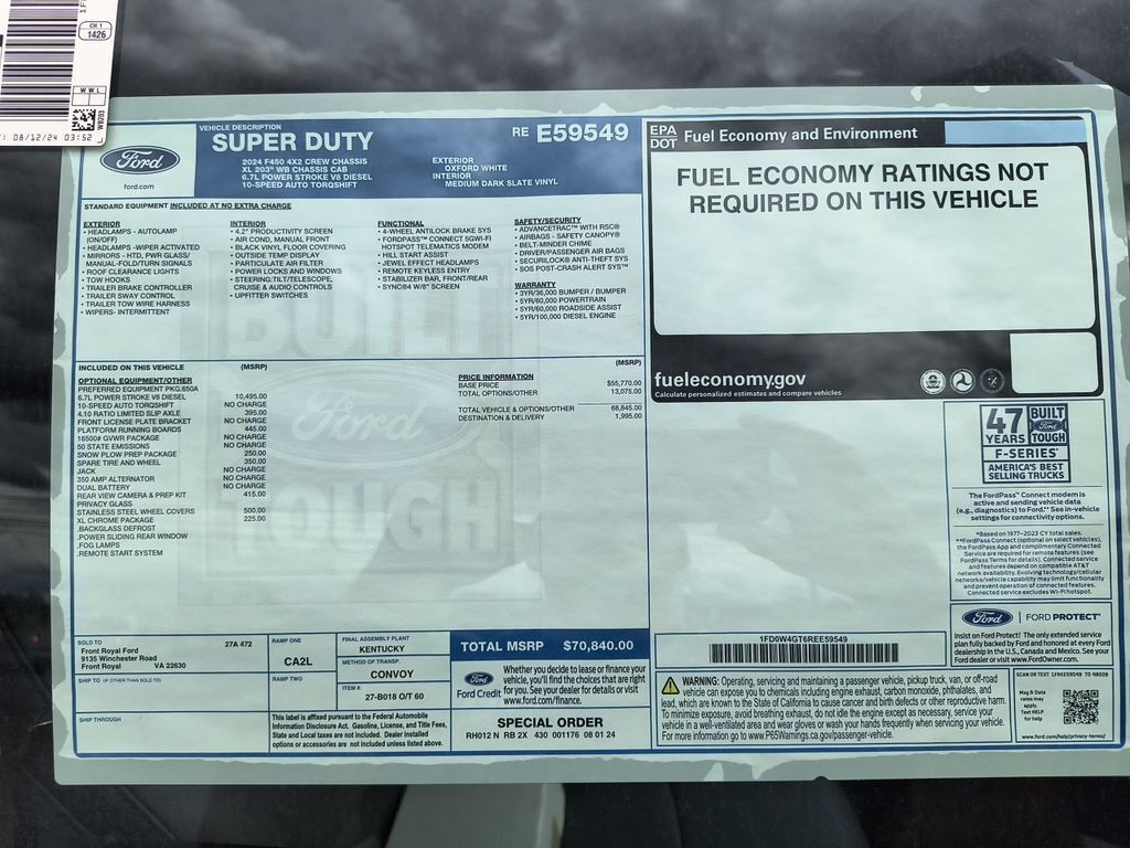 2024 Ford F-450 Super Duty 