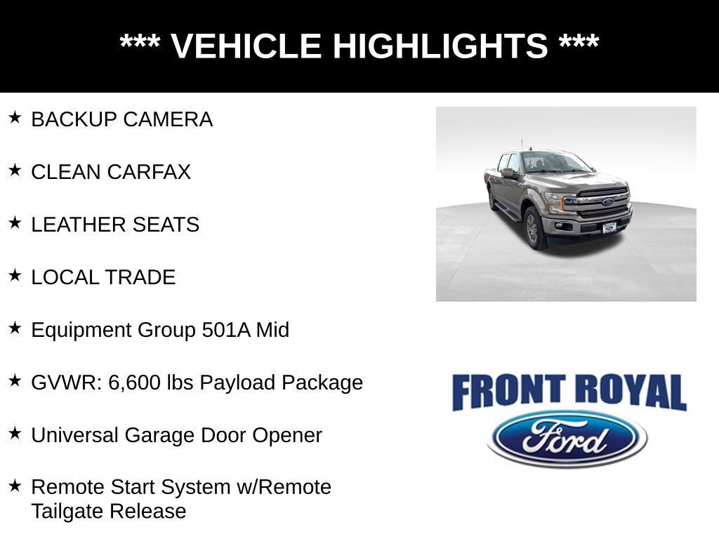 2019 Ford F-150 Lariat