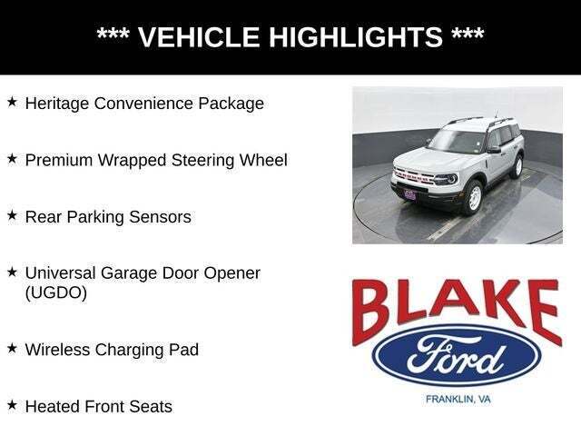 2024 Ford Bronco Sport Heritage