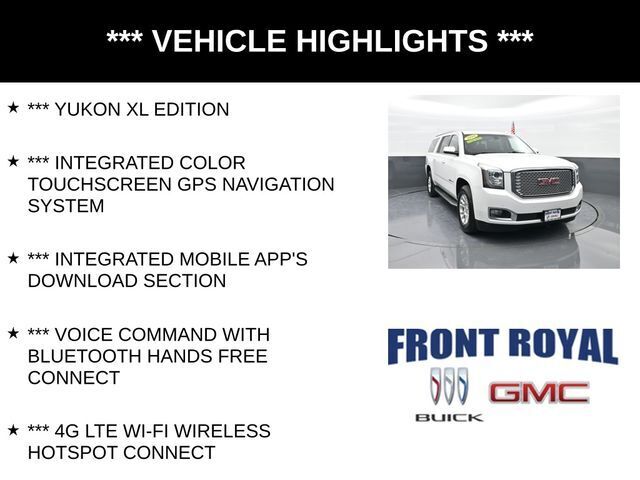 2016 GMC Yukon XL SLE