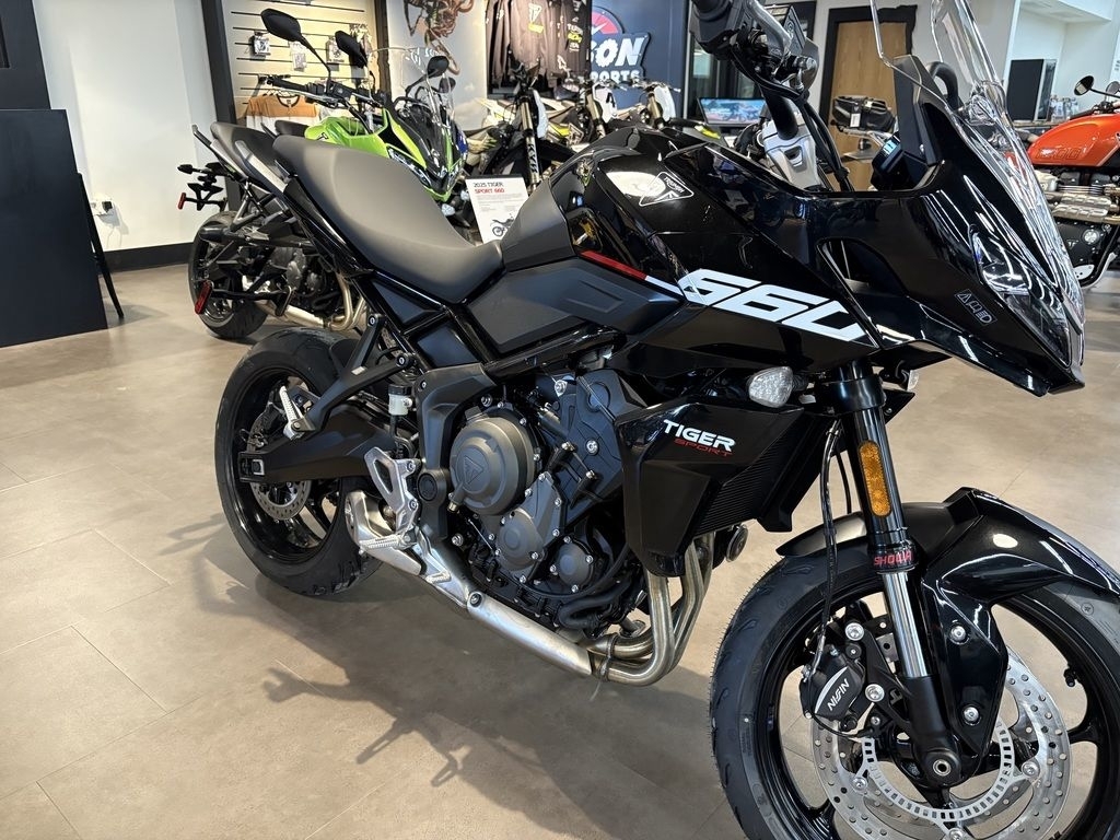 2025 Triumph Tiger Sport 660 Sapphire Black