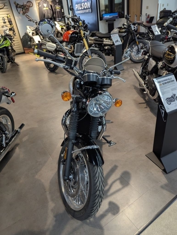 2025 Triumph Bonneville T120 Sapphire Black/Aluminium Silver (Euro 5A)