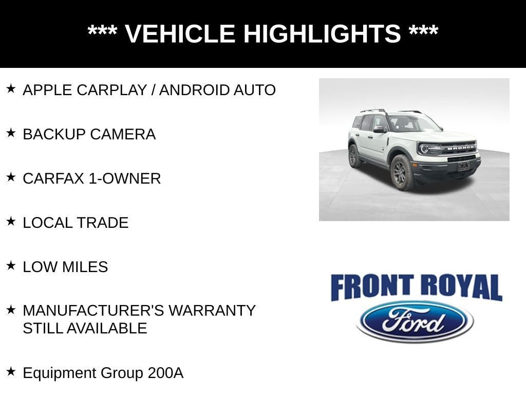 2024 Ford Bronco Sport Big Bend