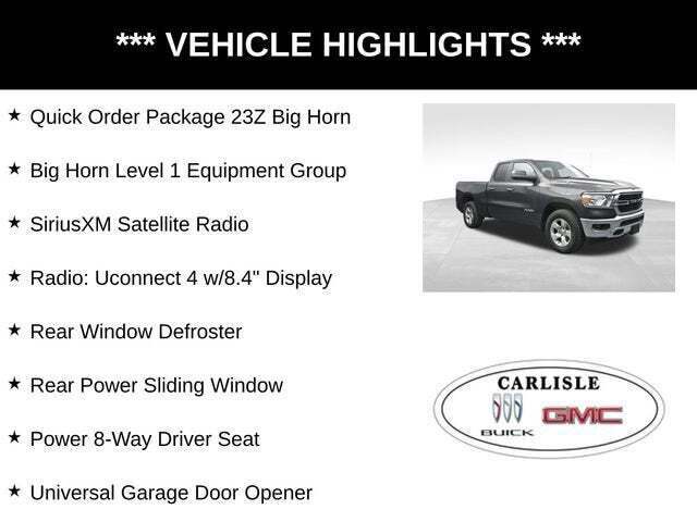 2020 Ram 1500 Big Horn