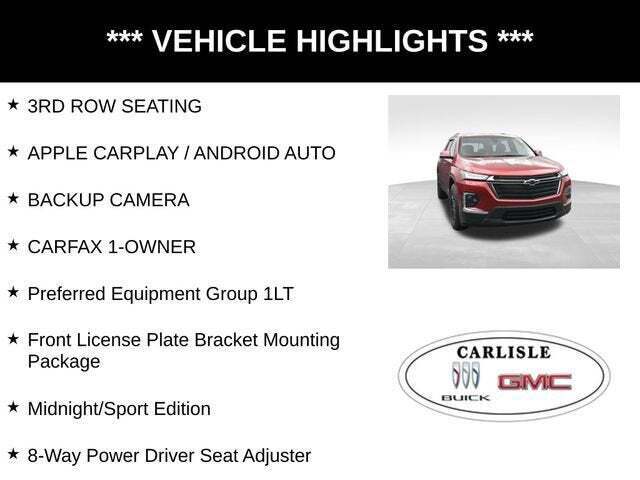 2023 Chevrolet Traverse LT Cloth