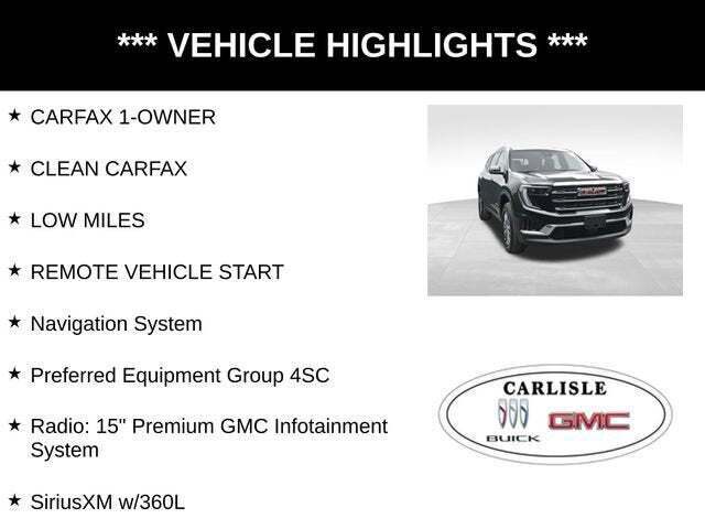 2025 GMC Acadia Elevation