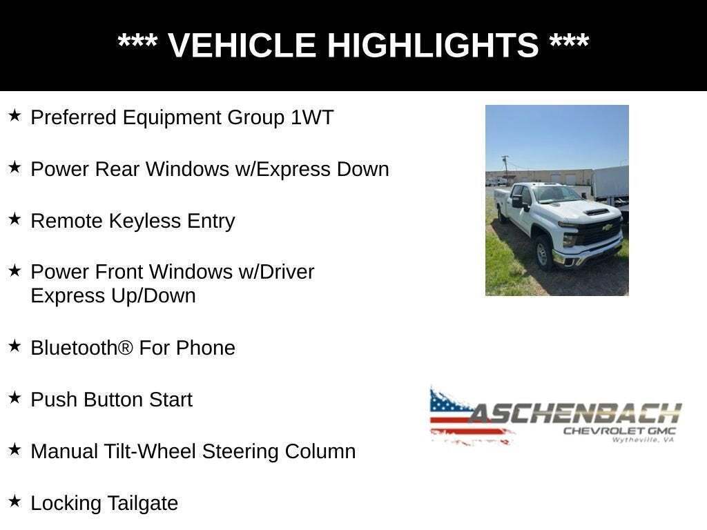 2024 Chevrolet Silverado 2500HD Work Truck