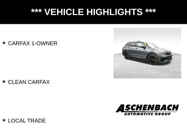 2022 Volkswagen Tiguan SE R-Line Black 4Motion
