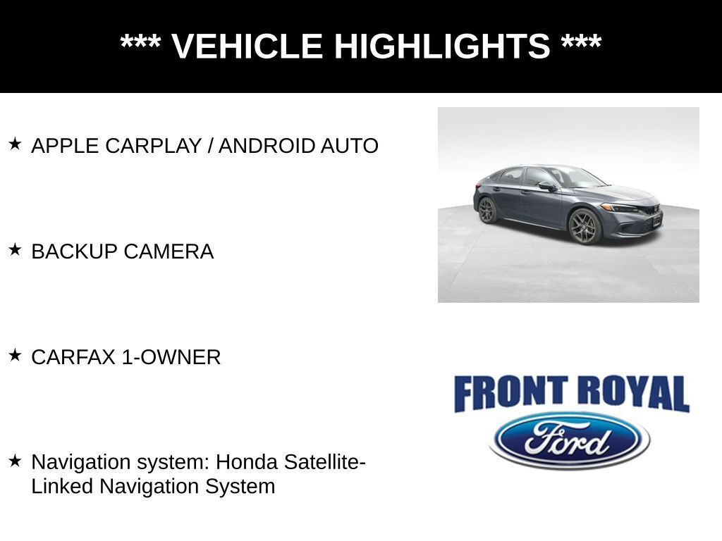 2022 Honda Civic Sport Touring