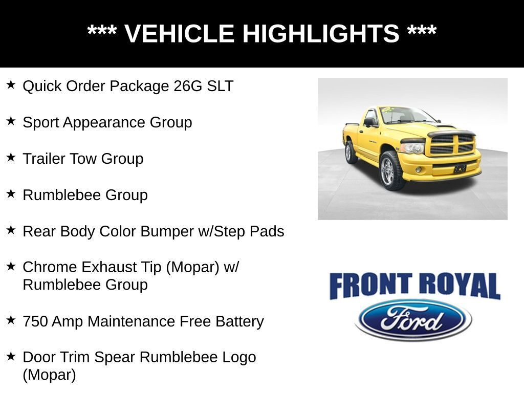 2005 Dodge Ram 1500 SLT