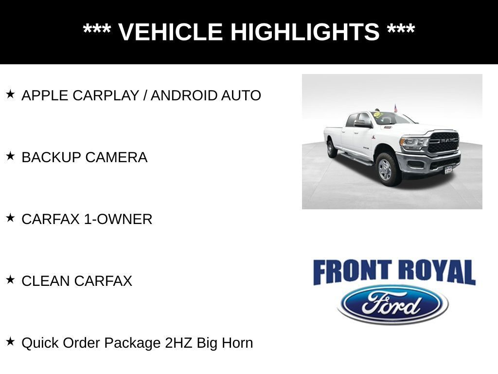 2022 Ram 3500 Big Horn