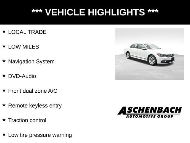 2016 Volkswagen Passat 1.8T SEL Premium
