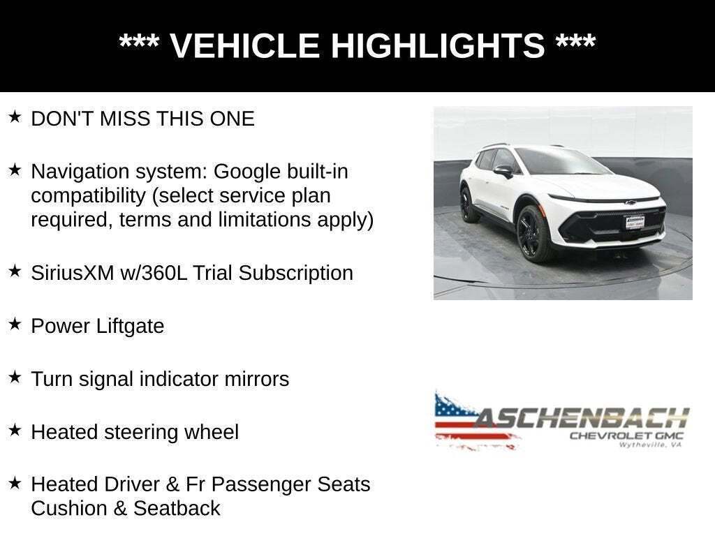 2025 Chevrolet Equinox EV RS