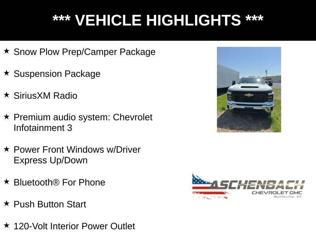 2024 Chevrolet Silverado 2500HD Work Truck