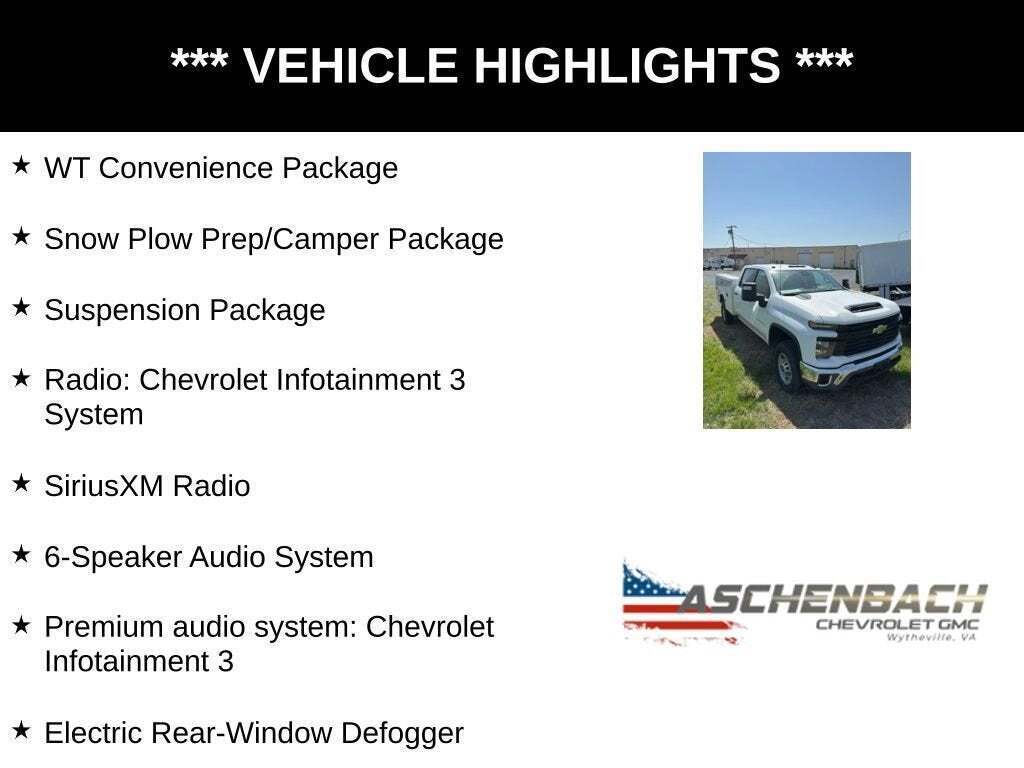 2024 Chevrolet Silverado 2500HD Work Truck