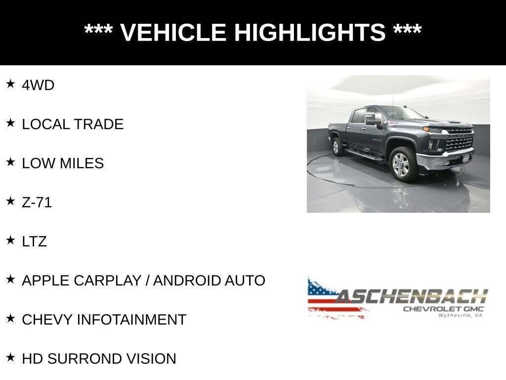 2020 Chevrolet Silverado 2500HD LTZ