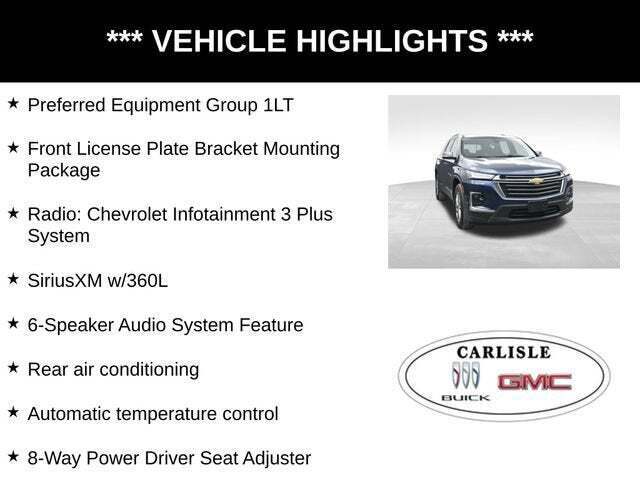 2023 Chevrolet Traverse LT Cloth