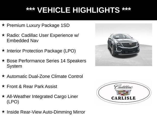 2021 Cadillac XT5 Premium Luxury