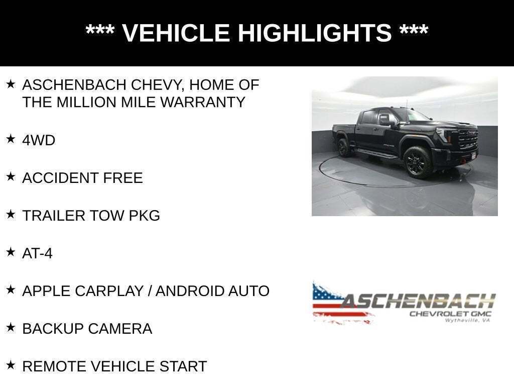 2024 GMC Sierra 2500HD AT4