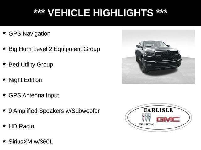 2025 Ram 1500 Big Horn