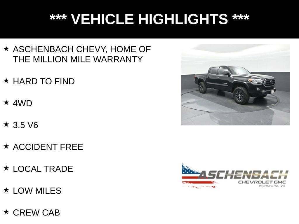 2023 Toyota Tacoma SR V6