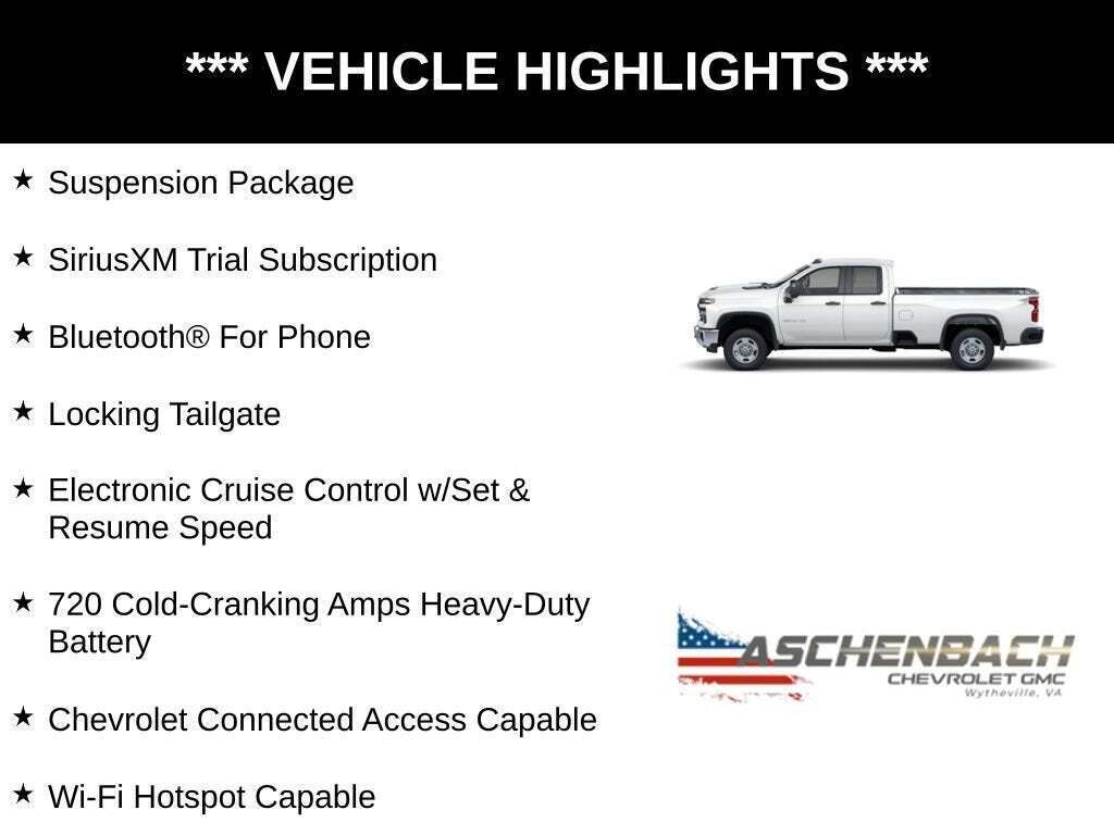 2025 Chevrolet Silverado 2500HD Work Truck