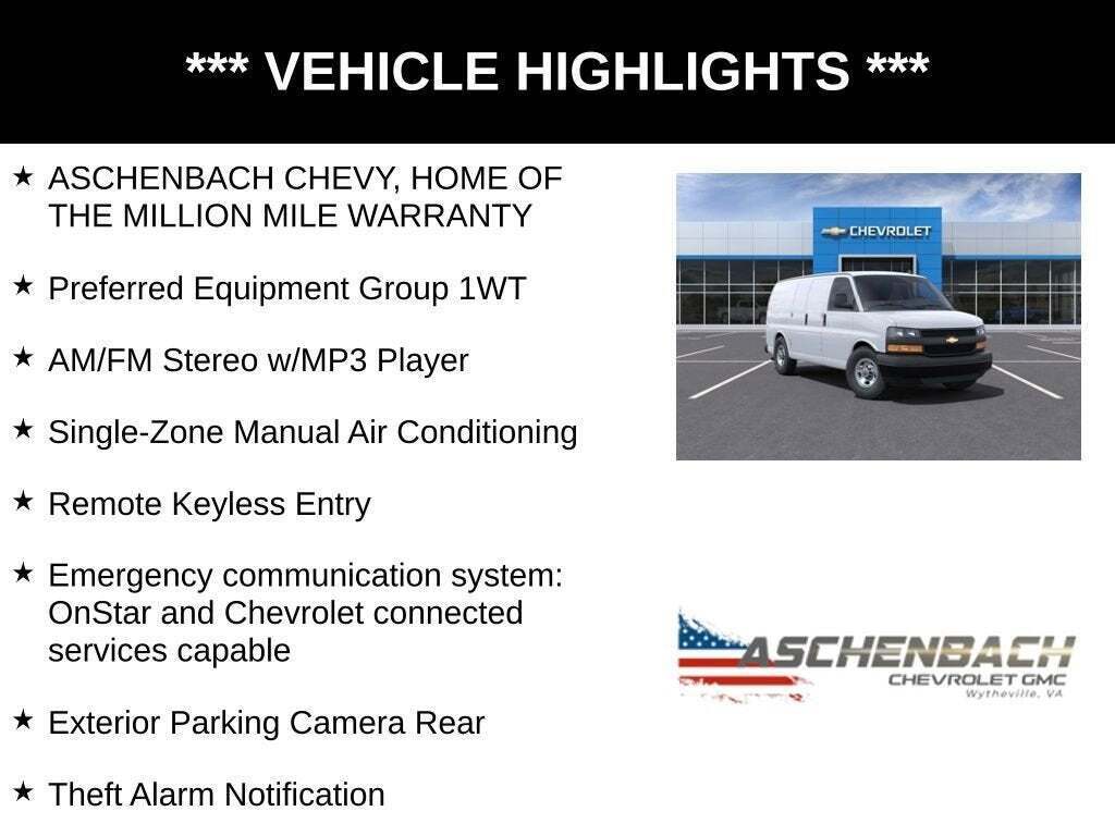2024 Chevrolet Express 2500