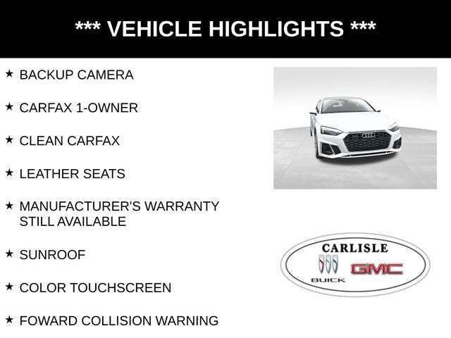 2024 Audi A5 Sportback quattro S line Prem Plus 45 TFSI